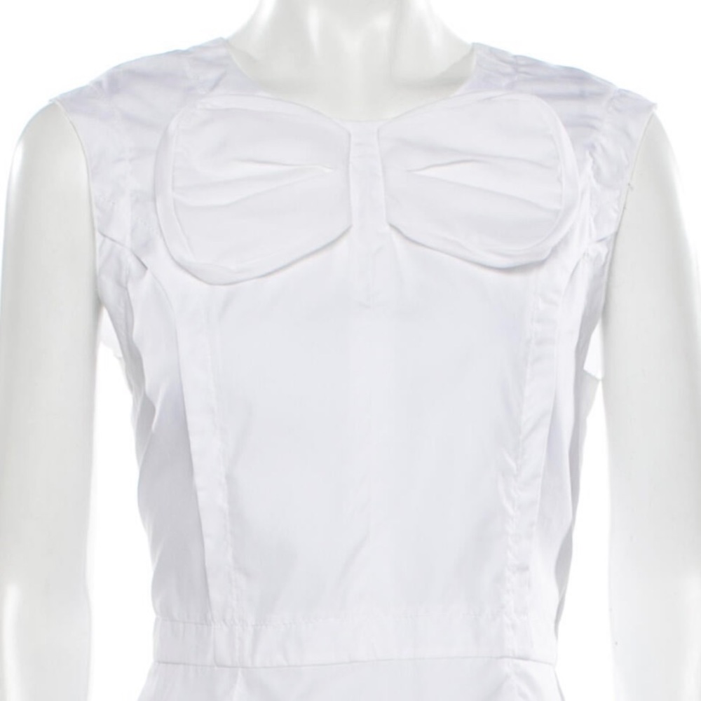 Marc Jacobs White Sleeveless Blouse